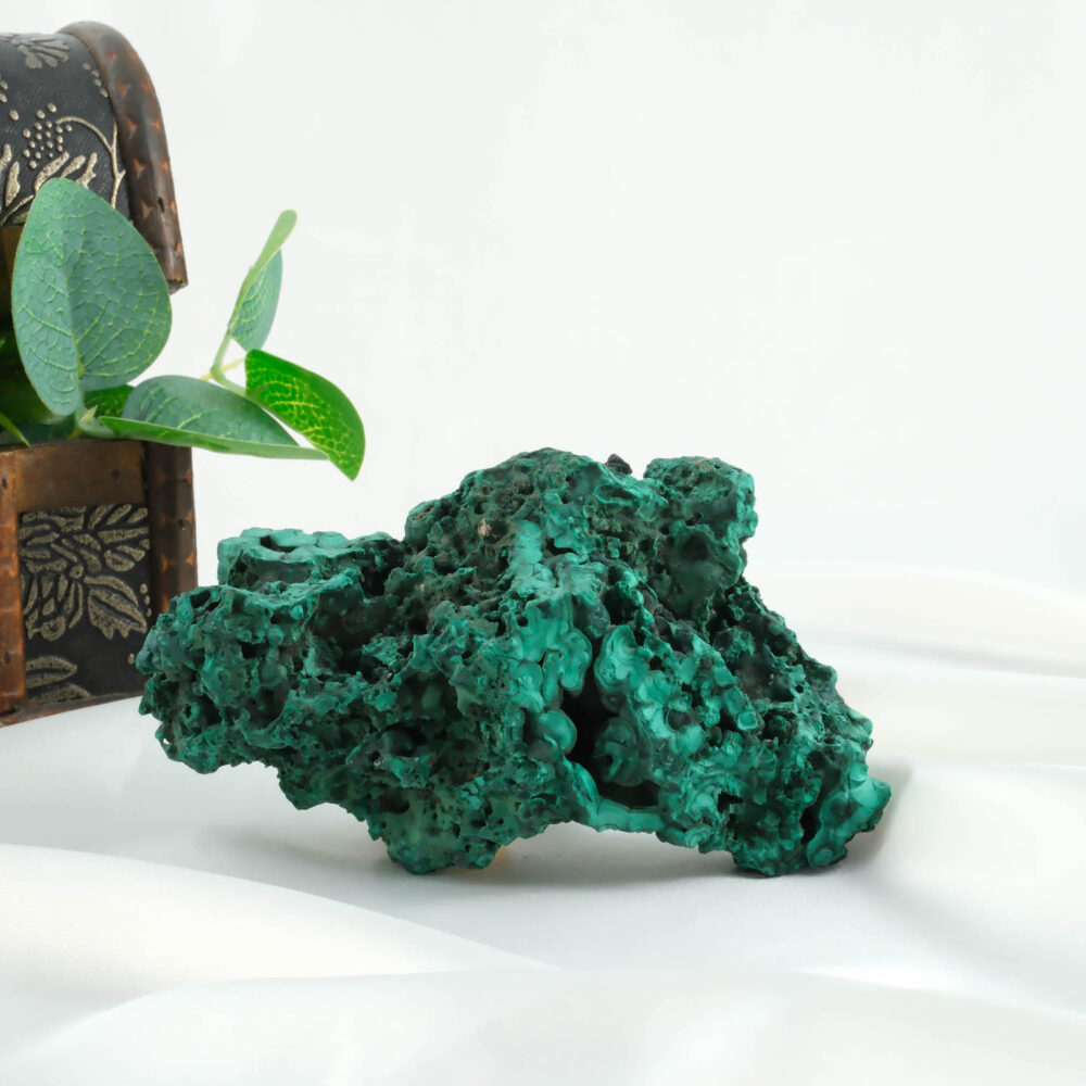 Malahit Doğal Taş Ham Parça