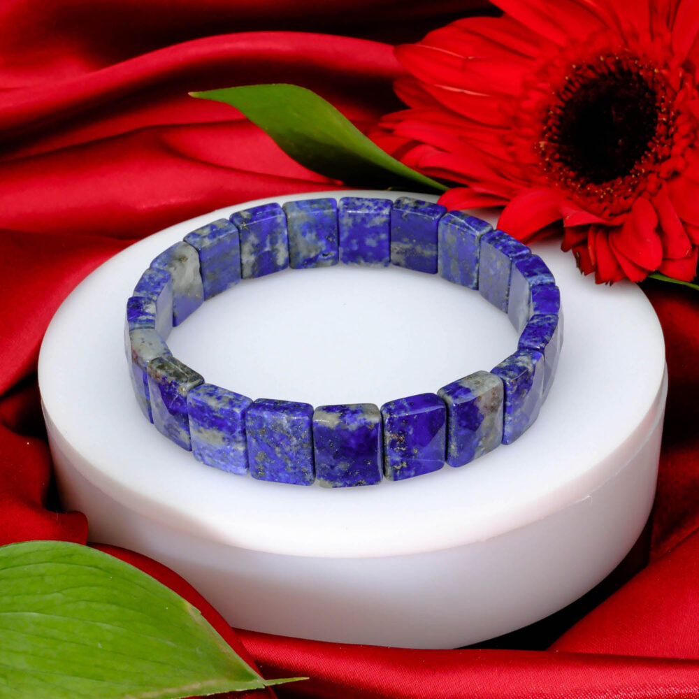 Lapis Lazuli Doğal Taş Rolex Bileklik