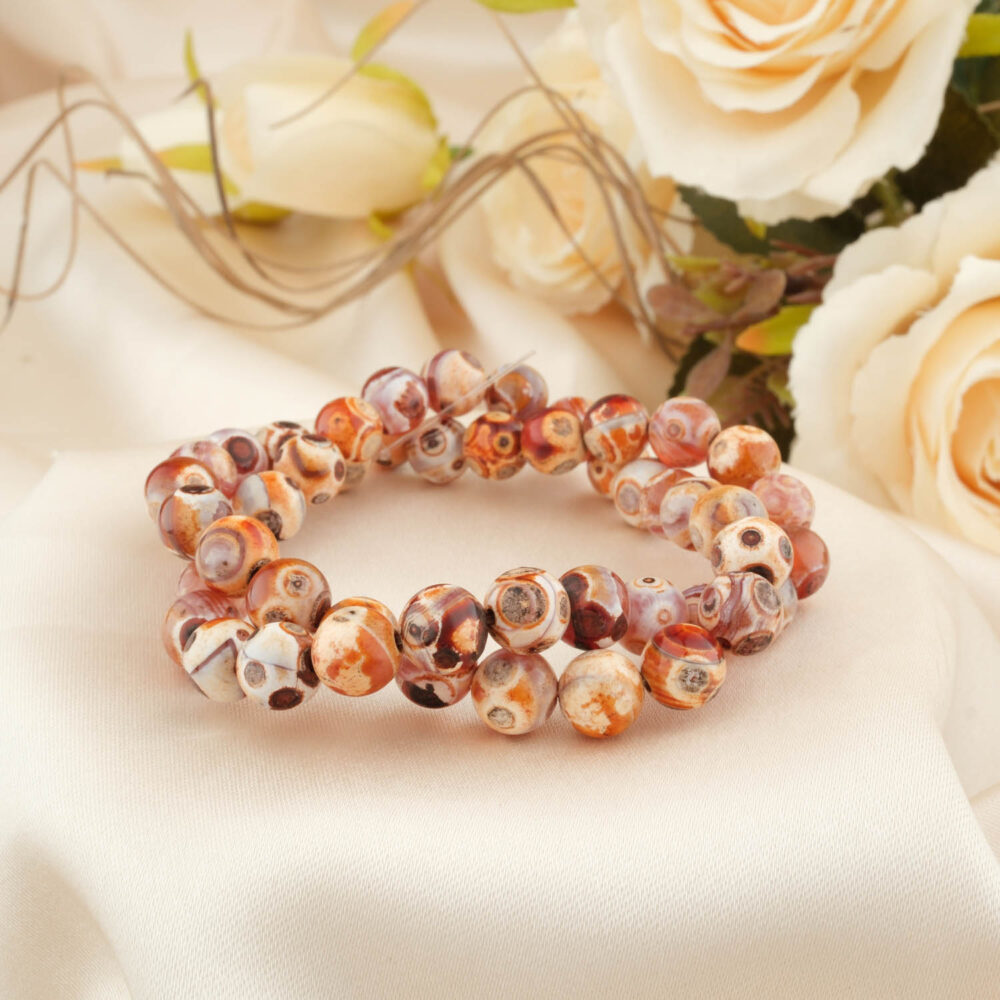 Tibet Akik Taşı Dizi (8mm)