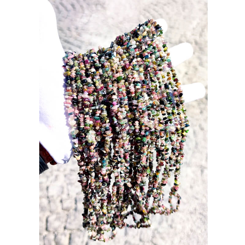 Turmalin Doğal Taş Kırık Dizi