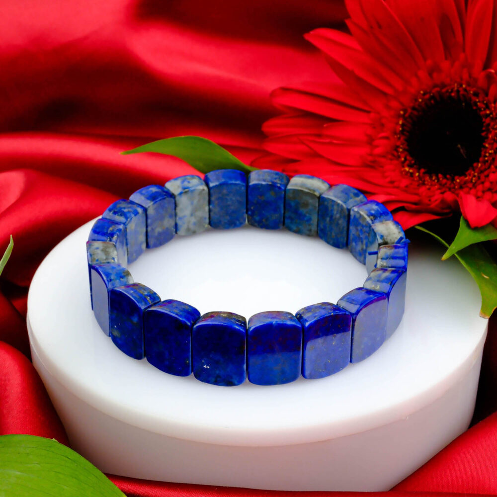 Lapis Lazuli Doğal Taş Rolex Bileklik