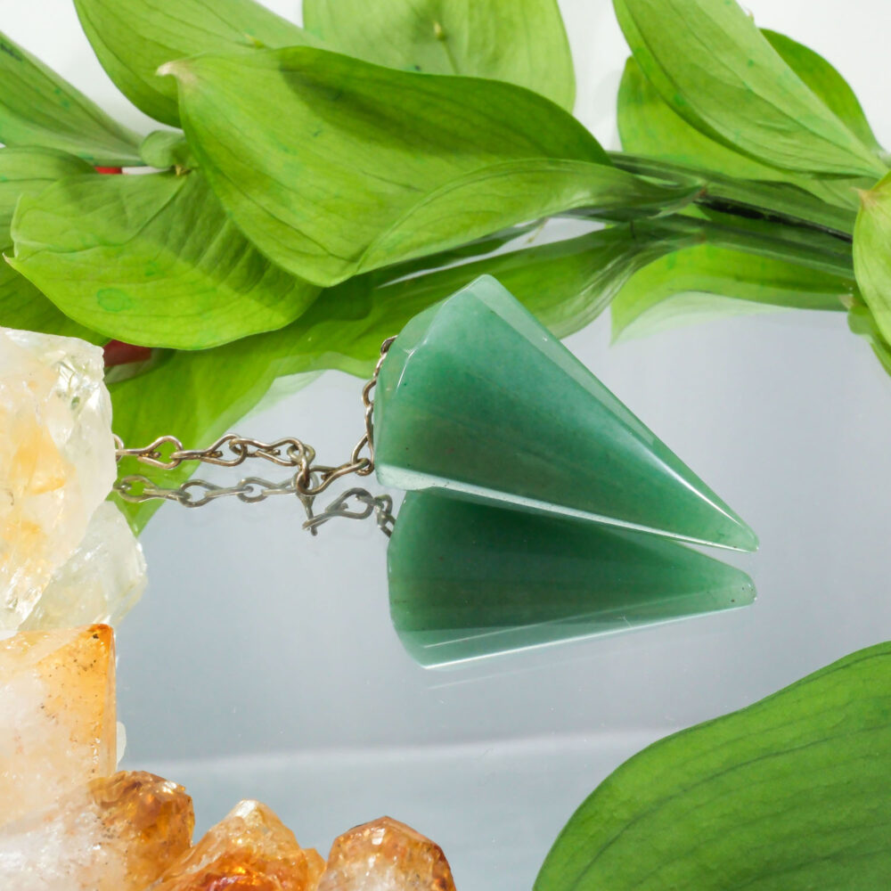 Aventurin Doğal Taş Pandül (Sarkaç)