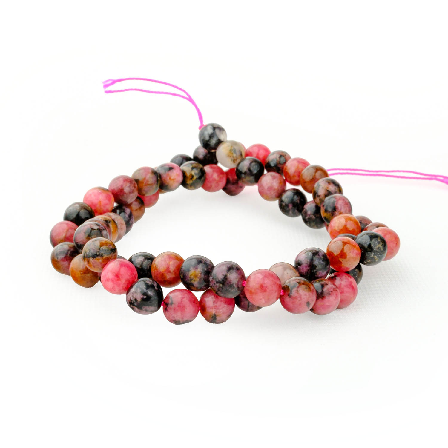 4A Kalite Rodonit Doğal Taş Dizi (6mm)