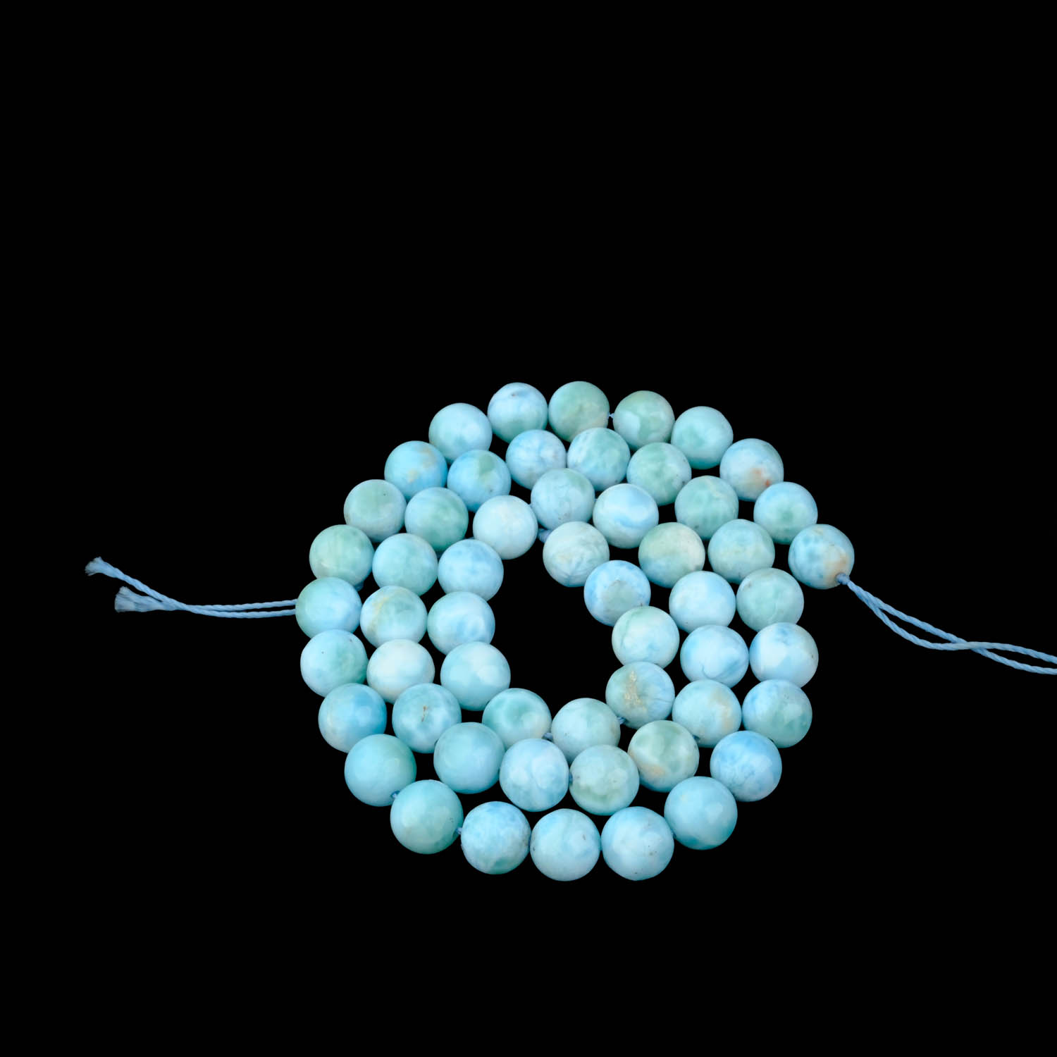 AAAA Kalite Larimar Doğal Taş Dizi (6-7mm)