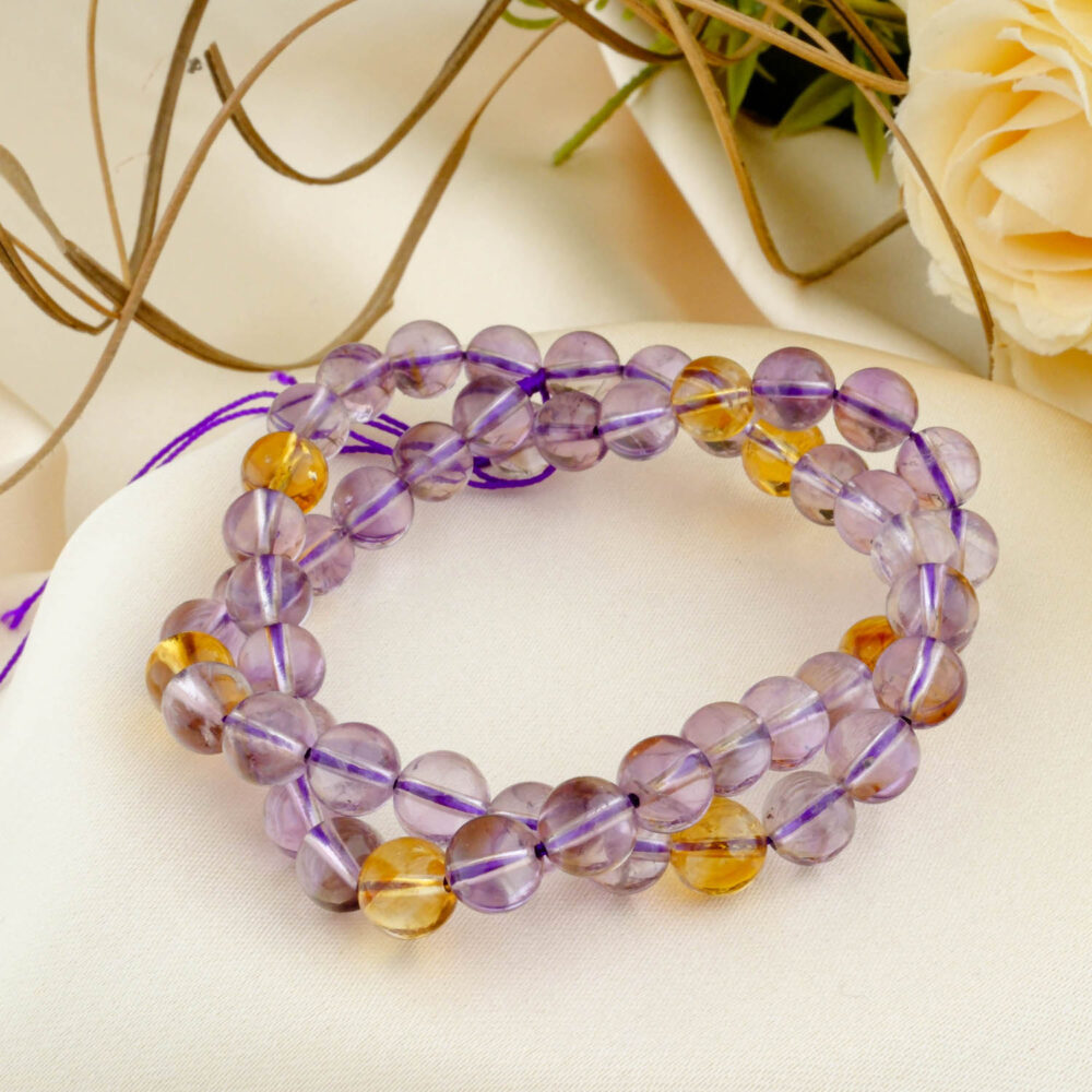 5A Kalite Ametrin Taşı Dizi (8mm)