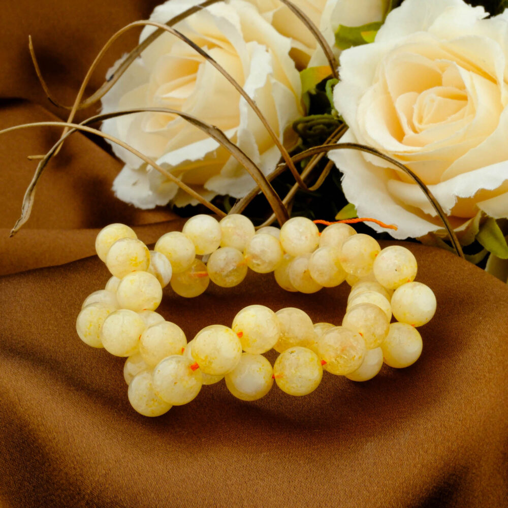 A Kalite Sitrin Doğal Taş Dizi (8mm)