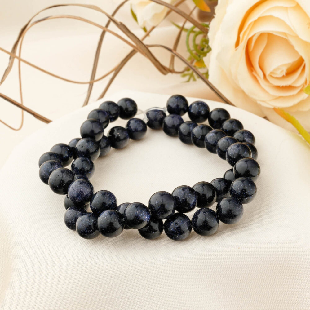 Lacivert Yıldız Doğal Taş Dizi (8mm)