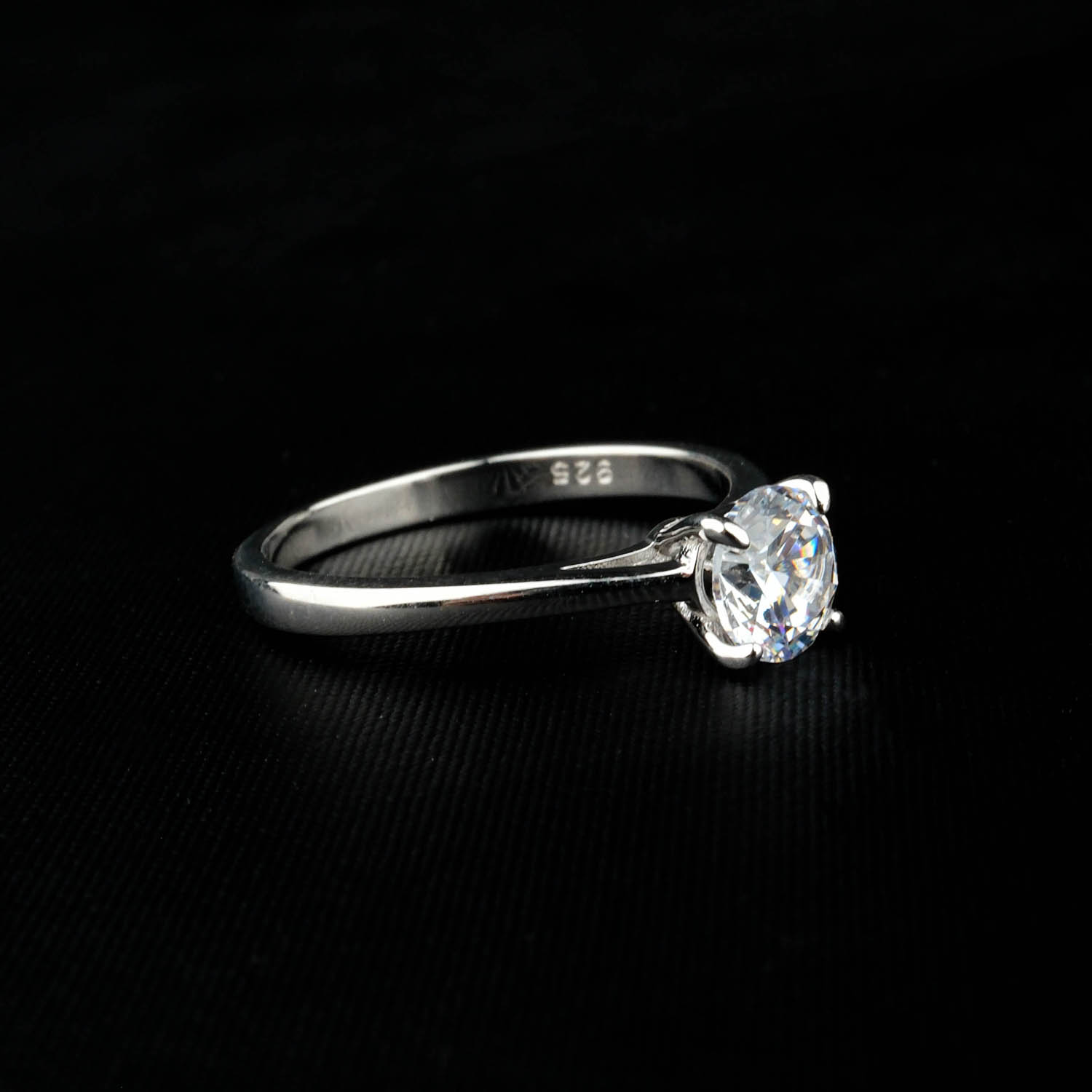 Orijinal Swarovski Taşlı 925 Ayar Gümüş Tasarımlı 2-5