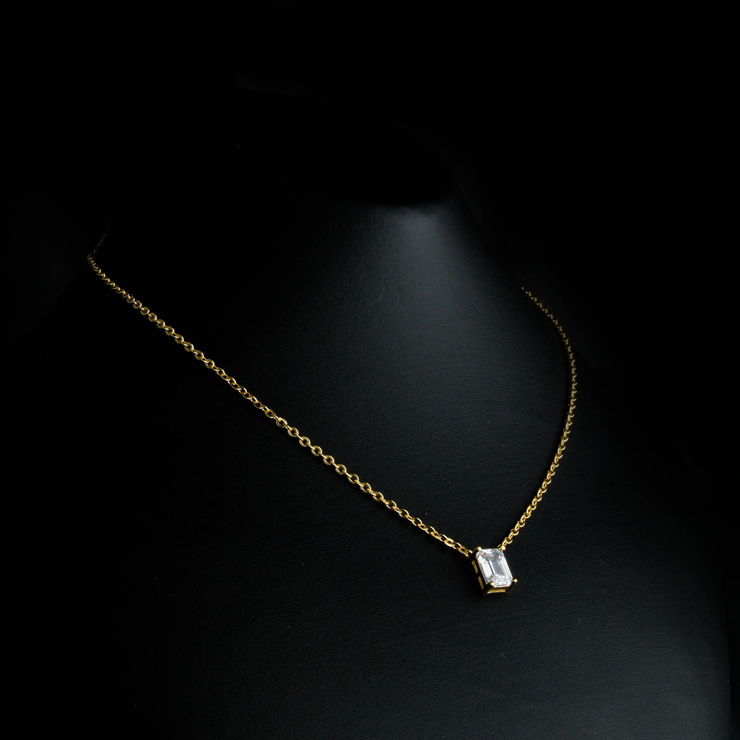 Orijinal Swarovski Taşlı 925 Ayar Gümüş kolye1-4
