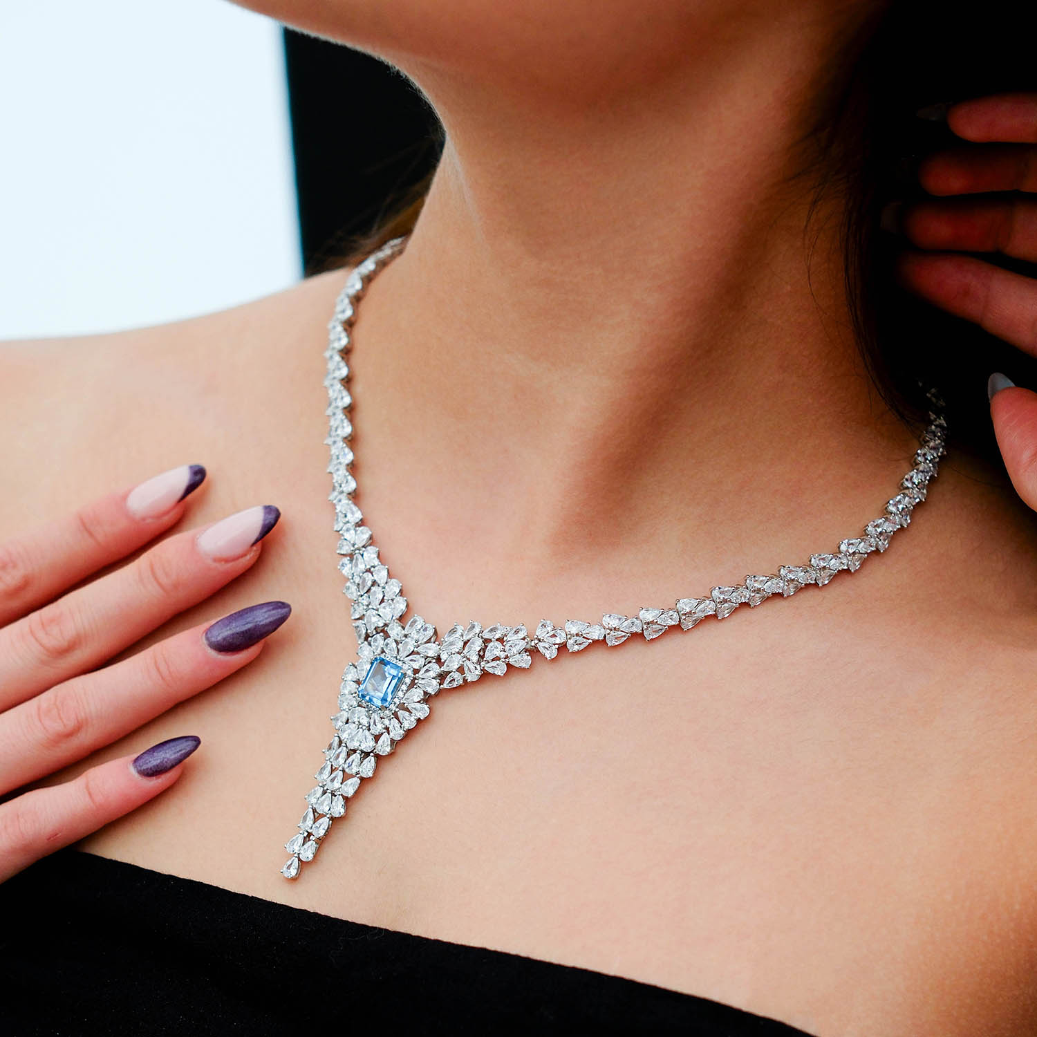 Swarovski taş süslemeli Gerdanlık2-0