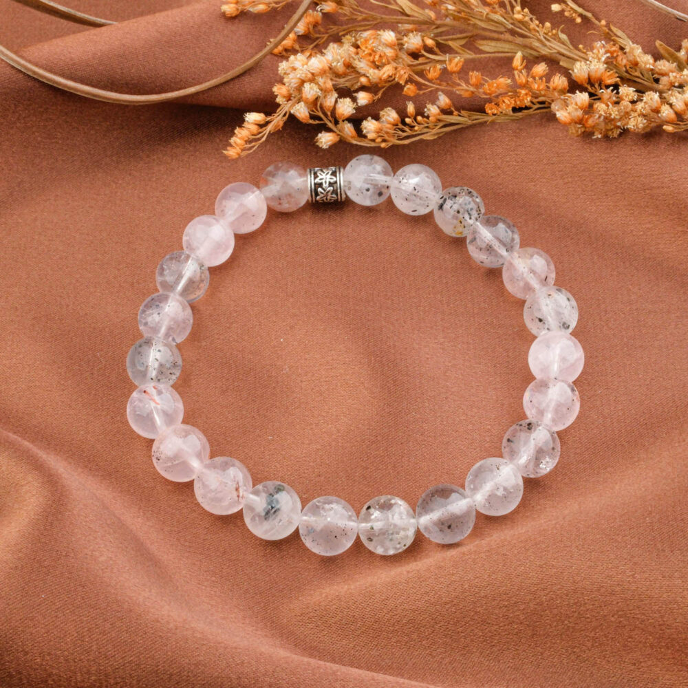 Mika Kuvars Doğal Taş Bileklik (8mm)