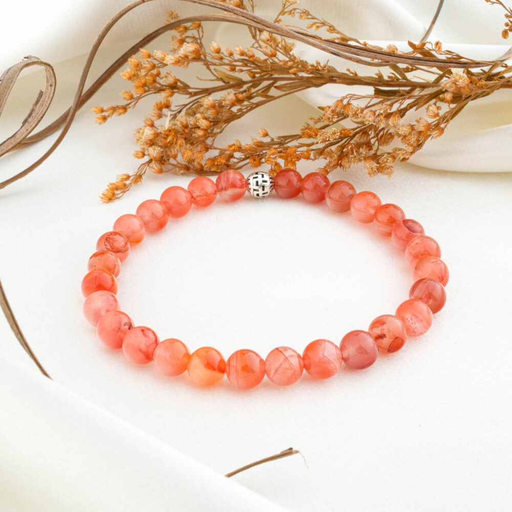 Yemen Akik Doğal Taş Bileklik (6mm)