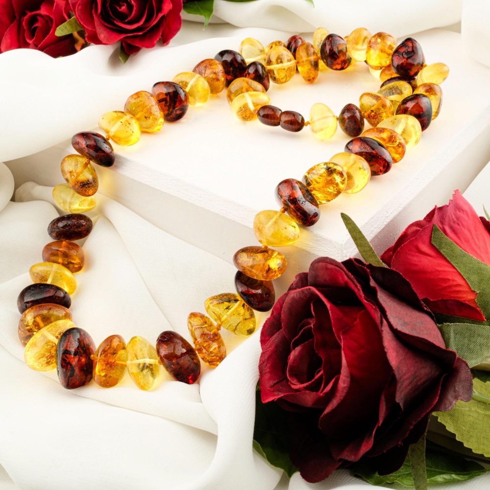 Sertifikalı Orijinal yetişkin Kehribar Kolye