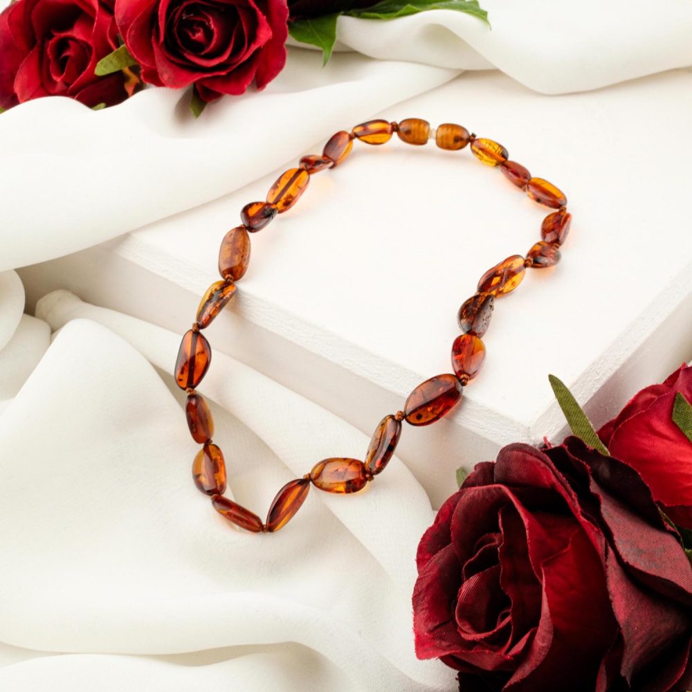 Sertifikalı Orijinal Bebek Boy Kehribar Kolye