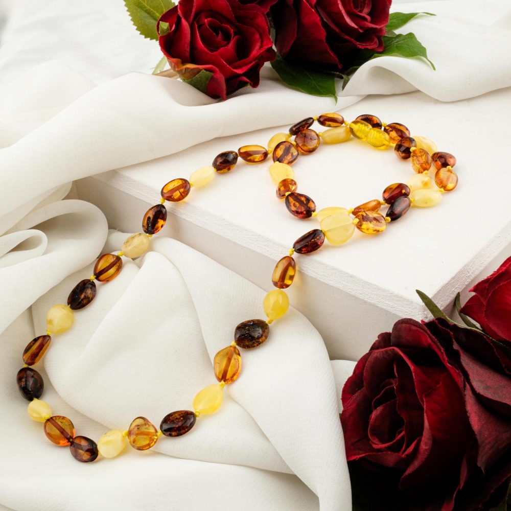 Sertifikalı Orijinal yetişkin Kehribar Kolye