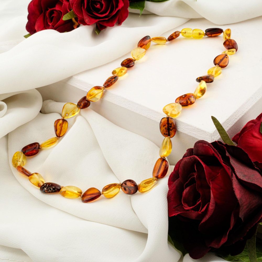 Sertifikalı Orijinal Bebek Boy Kehribar Kolye