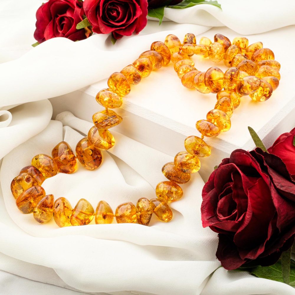 Sertifikalı Orijinal Yetişkin Kehribar Kolye