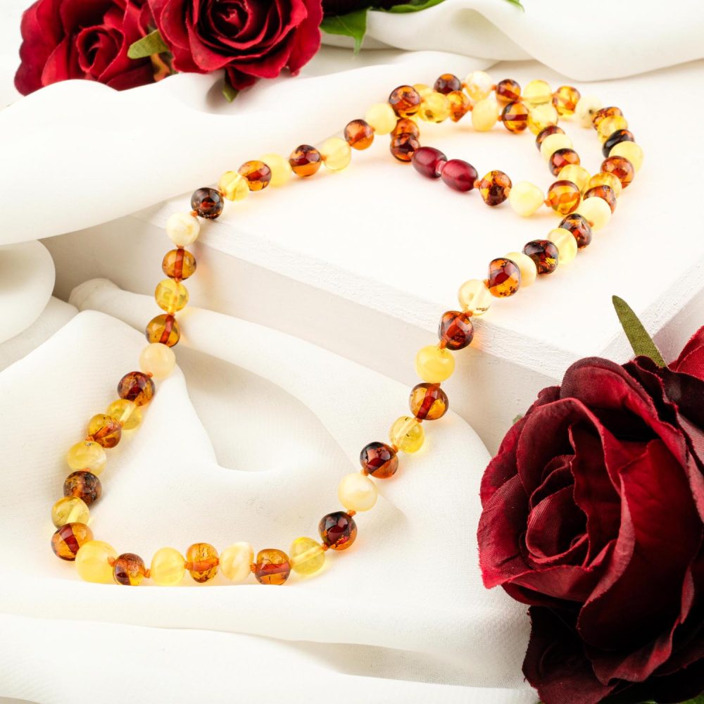 Sertifikalı Orijinal Yetişkin Kehribar Kolye