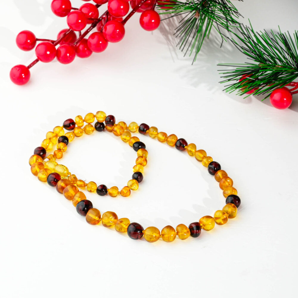 Orijinal Sertifikalı Kehribar Yetişkin Kolye