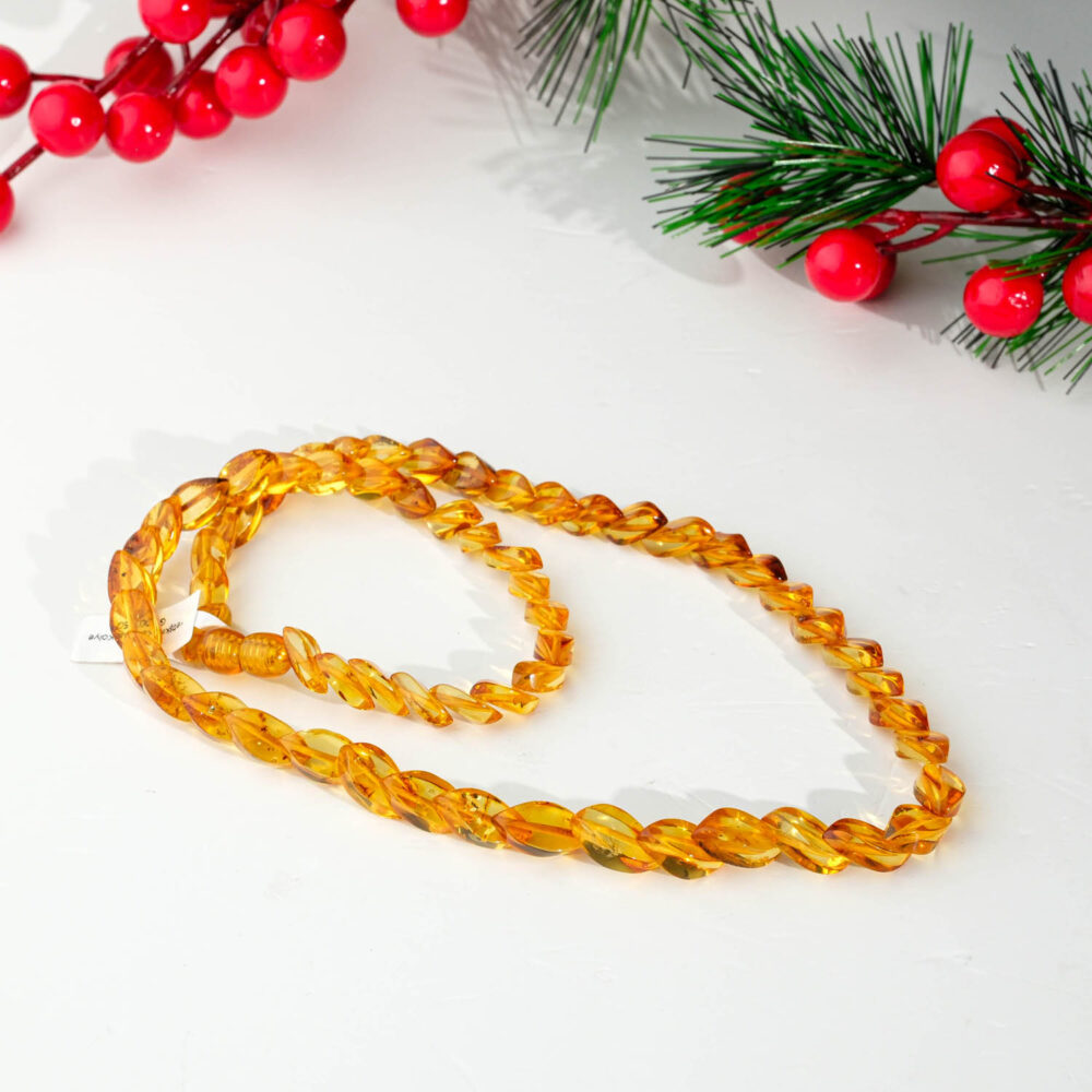 Orijinal Sertifikalı Özel Kehribar Yetişkin Kolye