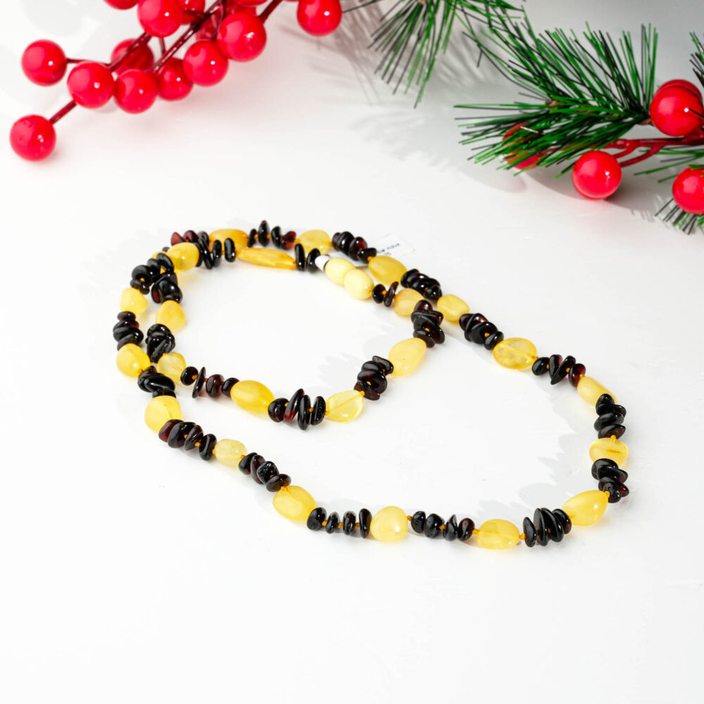 Orijinal Sertifikalı Kehribar Yetişkin Kolye