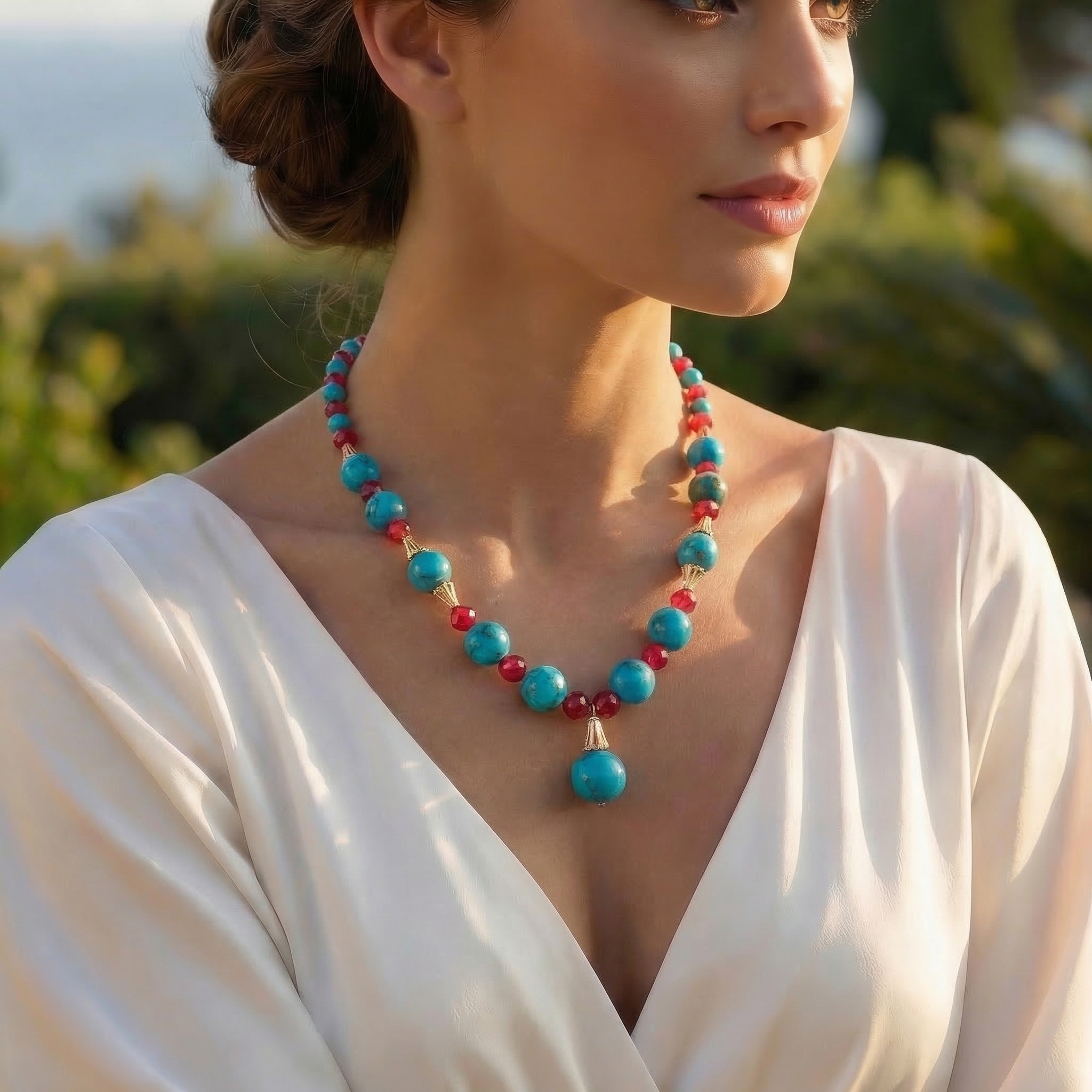 konya-dogaltas-evi-ozel-tasarim-orijinal-turkuaz-ve-yakut-dogal-tas-925-ayar-gumus-bayan-kolye-gerdanlik