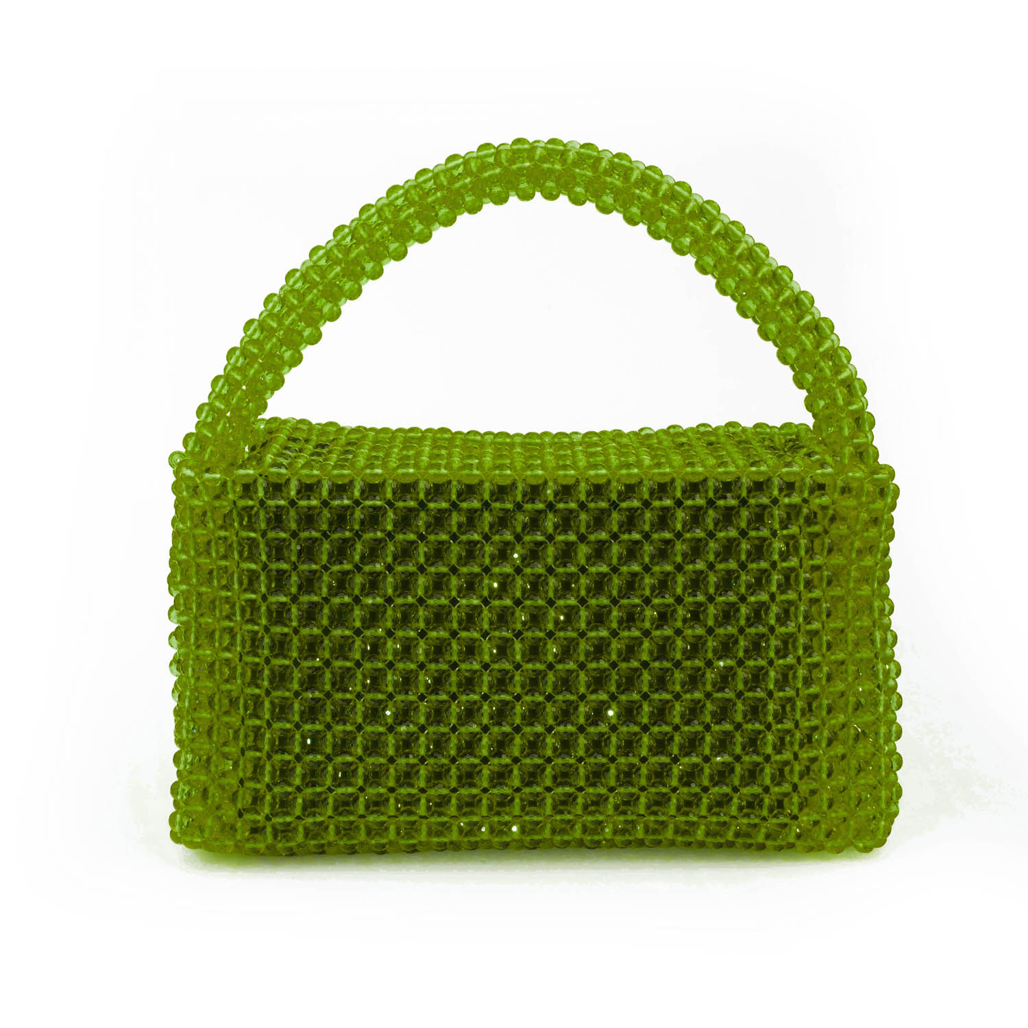 sac-pierre-naturelle-zultanite-fait-main (2) Lussuosa borsa in pietra naturale realizzata a mano con circa 2300 pietre di zultanite taglio sfaccettato da 7 mm che cambiano colore in base alla luce.